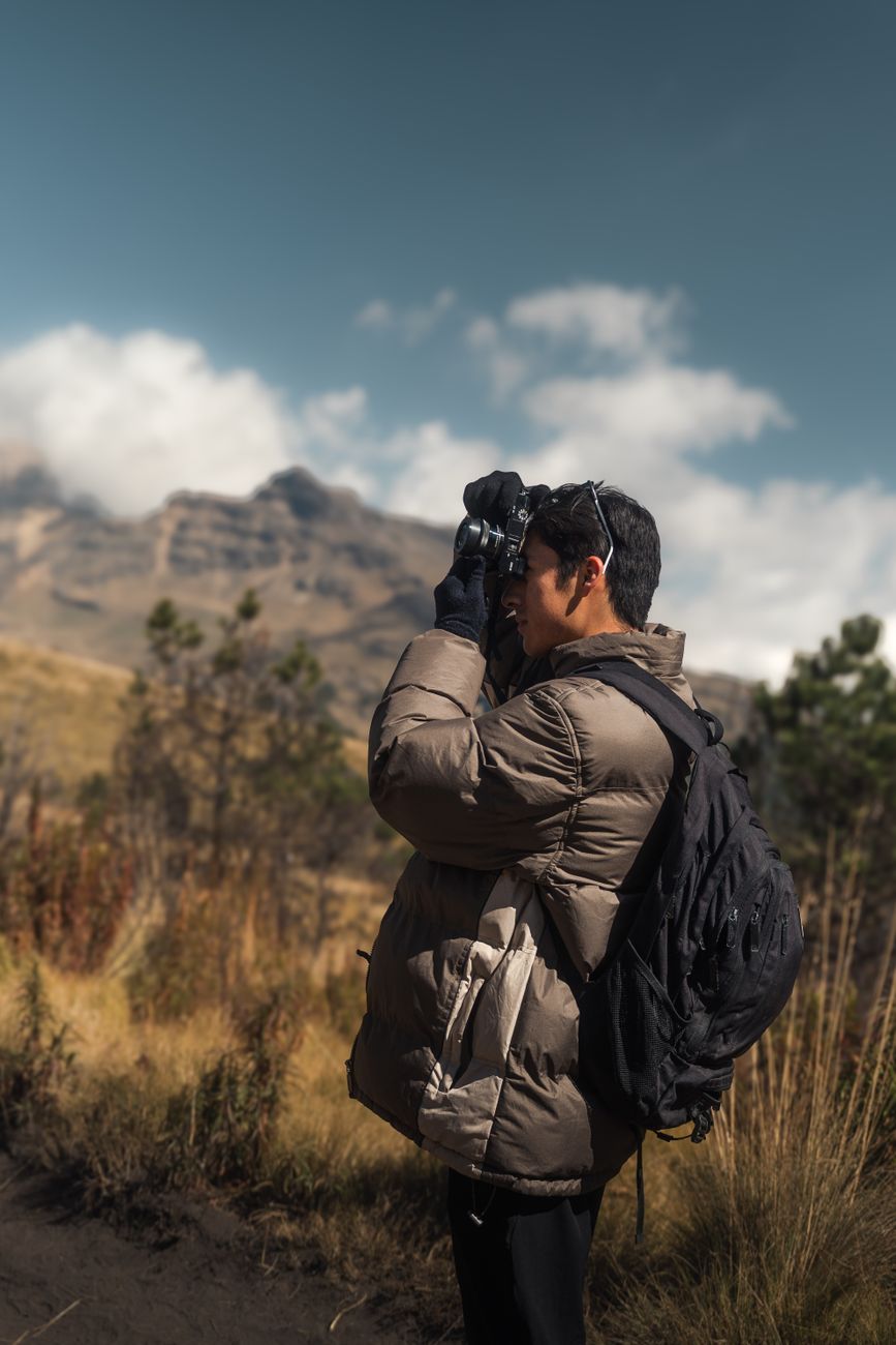 Travel Photographer in Nature